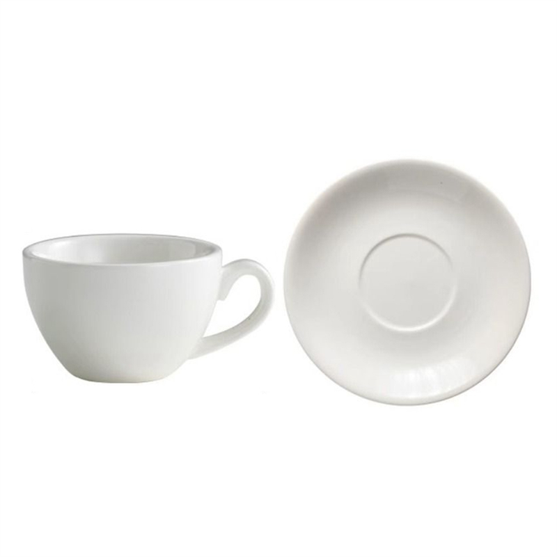 Coffee Tea Latte - ヨーロッパ風 220ml コーヒーカップ ミニマリストデザイン 無地 ベース付き