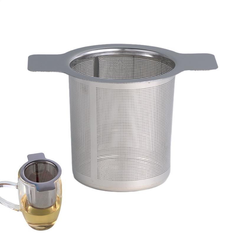 Coffee Tea Infuser - ステンレス鋼メッシュ茶注入器ストレーナーリーフフィルターふるいカップ部品コーヒー注入器バスケット茶ストレーナーティーポットカップフィルター