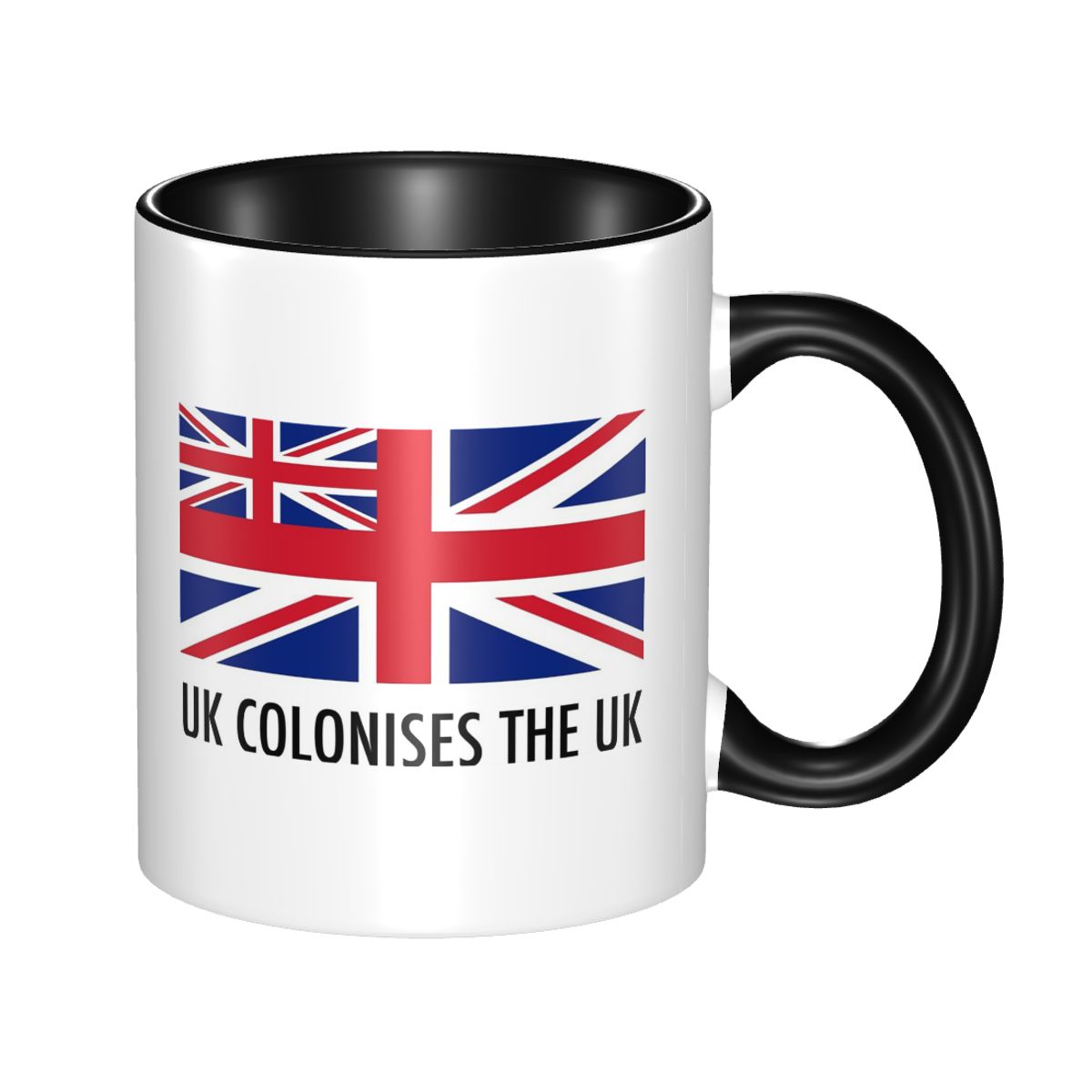 Coffee Tea Uk - 英国のユニオンジャック旗マグカップ面白いセラミックコーヒーカップティーマグカップミルクカップドリンクウェアギフト女性男性向け