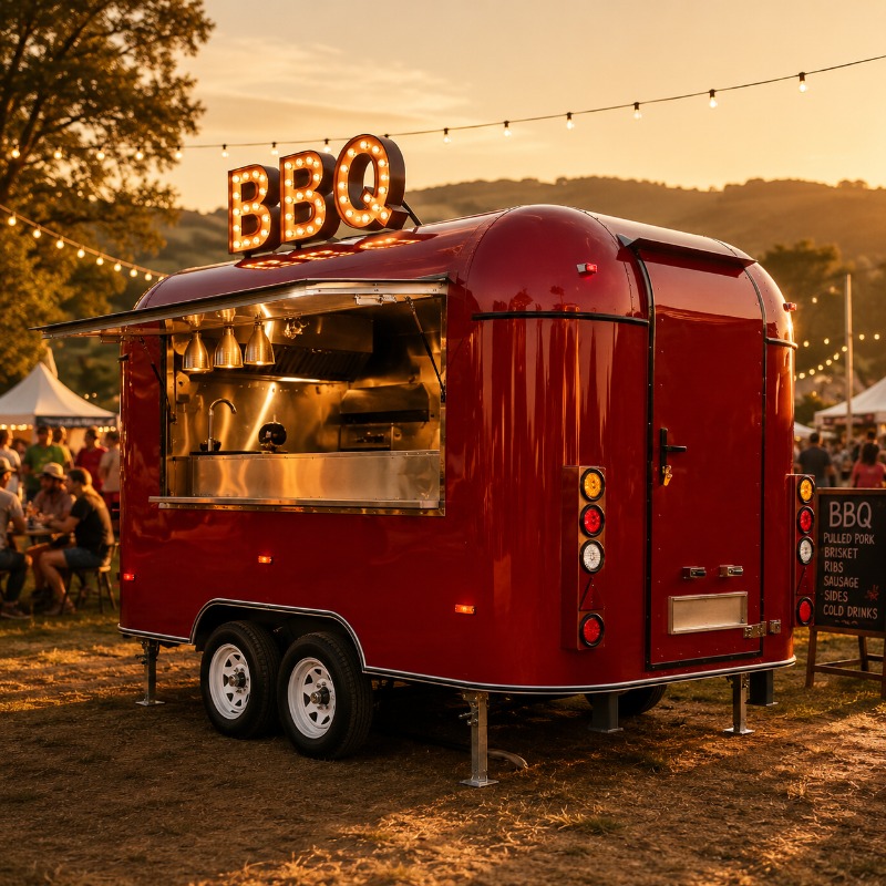 Coffee Tea Van - フードトラック トレーラー ストリートケータリング カスタムアイスクリーム コーヒー バブルティー