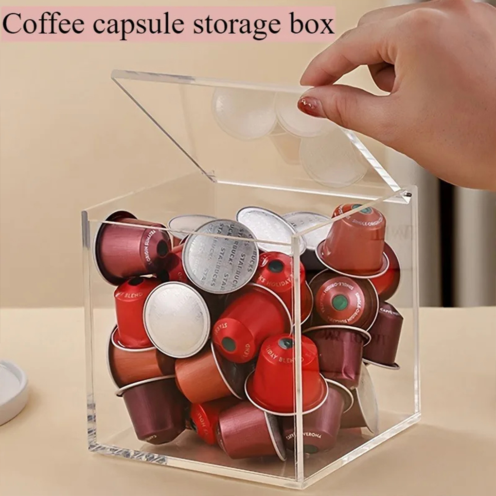 2025 新しい収納ボックスコーヒーカプセルホルダーシロップ - Coffee Tea Box のレビューと価格