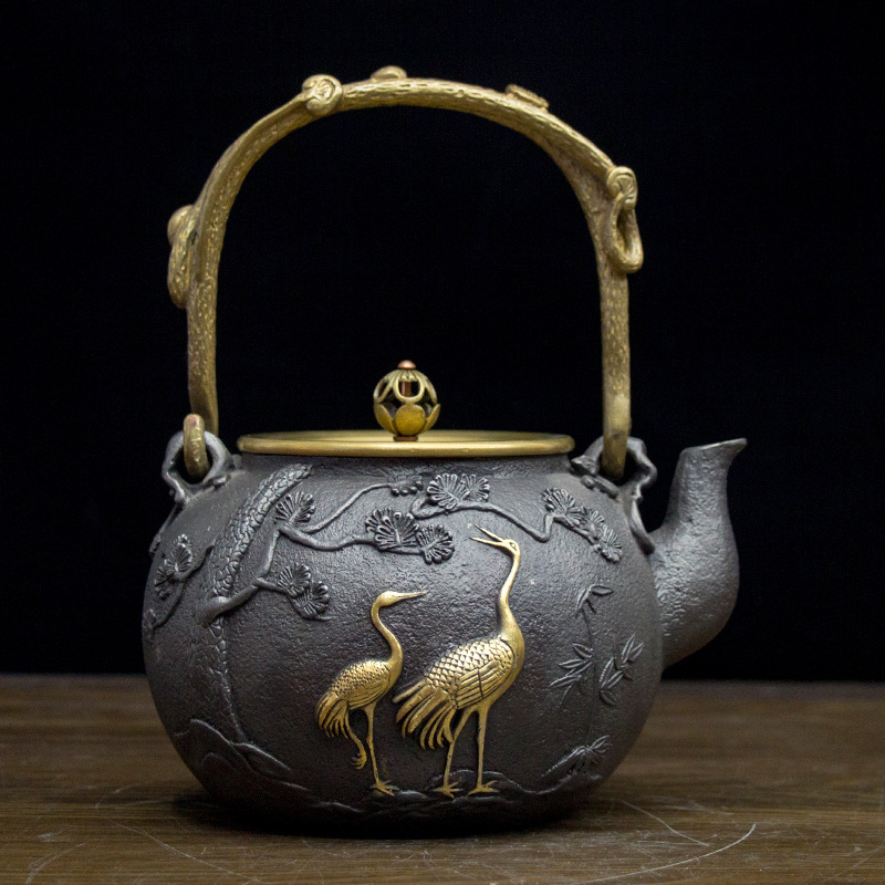 新しい鋳鉄ティーポット、ヴィンテージティーポット、鋳鉄ティー - Cast Iron Teapot のレビューと価格
