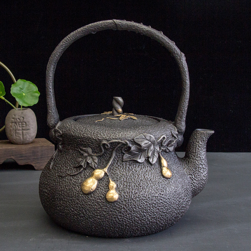新しい鋳鉄ティーポット、ヴィンテージティーポット、鋳鉄ティー - Cast Iron Teapot のレビューと価格