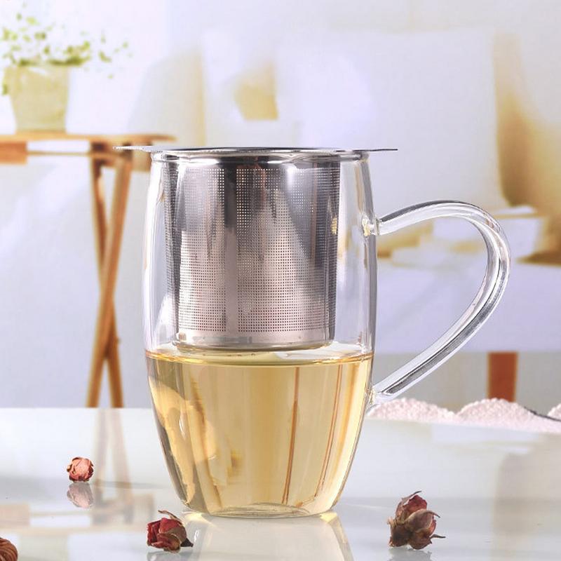 ステンレス鋼メッシュ茶注入器ストレーナーリーフフィルターふる - Coffee Tea Infuser のレビューと価格