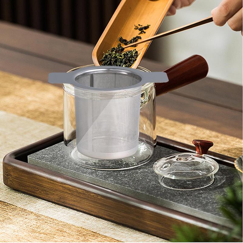 ステンレス鋼メッシュ茶注入器ストレーナーリーフフィルターふる - Coffee Tea Infuser のレビューと価格