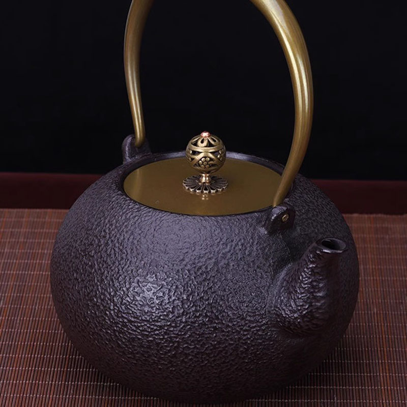 日本の鋳鉄製ティーポット1.2L - 伝統的なテツビンケトル - Cast Iron Teapot のレビューと価格