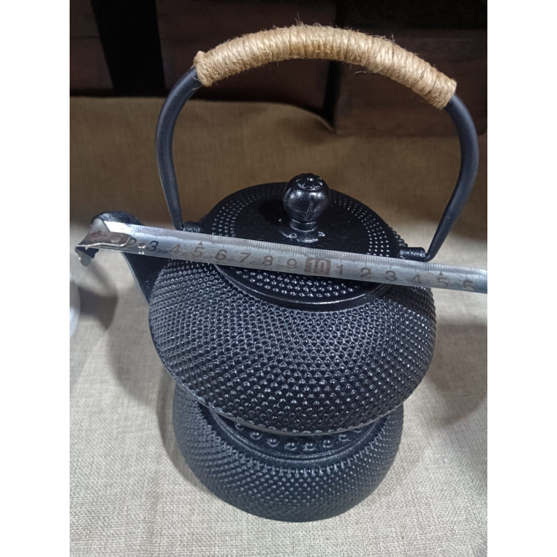 キャストティーポット お茶淹れ、湯沸かし、屋外用古鉄瓶、薪焚 - Cast Iron Teapot のレビューと価格