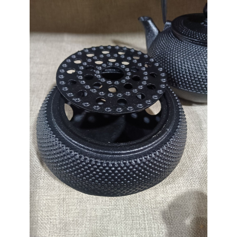 キャストティーポット お茶淹れ、湯沸かし、屋外用古鉄瓶、薪焚 - Cast Iron Teapot のレビューと価格