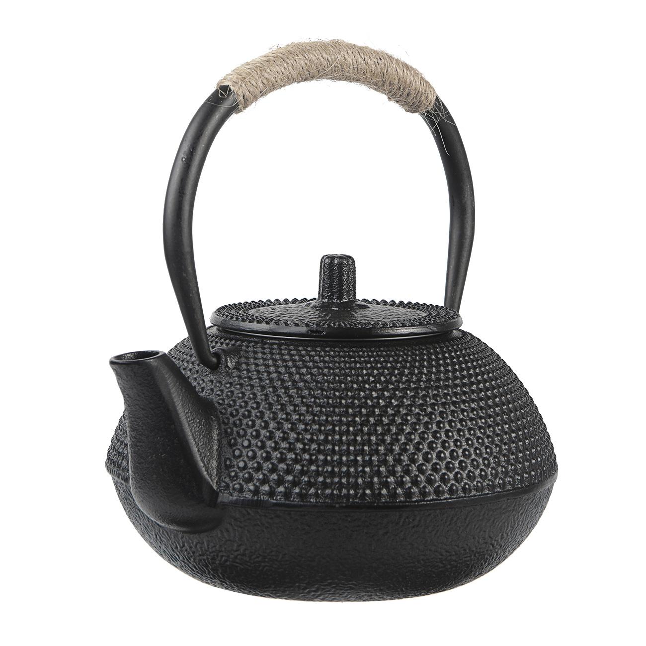 300/650 ミリリットル手作りアンティーク鋳鉄ティーポッ - Cast Iron Teapot のレビューと価格