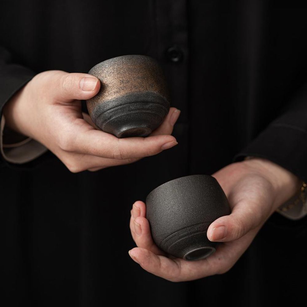 家庭用日本製炻器茶碗 古風 80ml マスターカップ レトロ - Coffee Tea For Me のレビューと価格