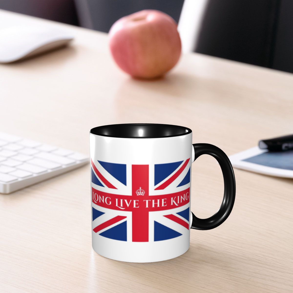 イギリスのユニオンジャック旗柄マグカップ、面白いセラミック製 - Coffee Tea Uk のレビューと価格