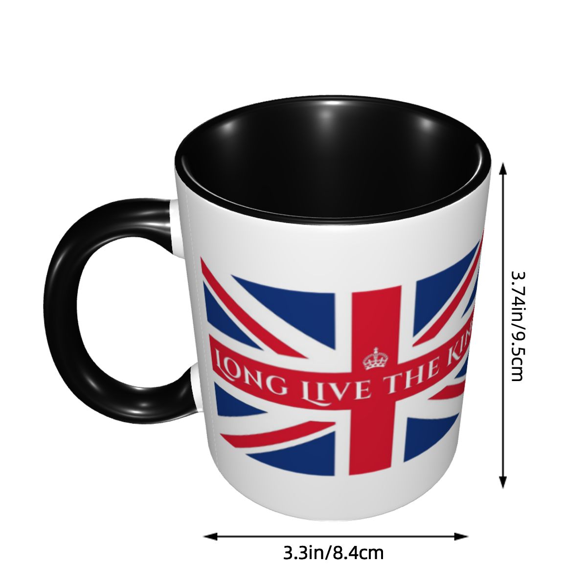 イギリスのユニオンジャック旗柄マグカップ、面白いセラミック製 - Coffee Tea Uk のレビューと価格