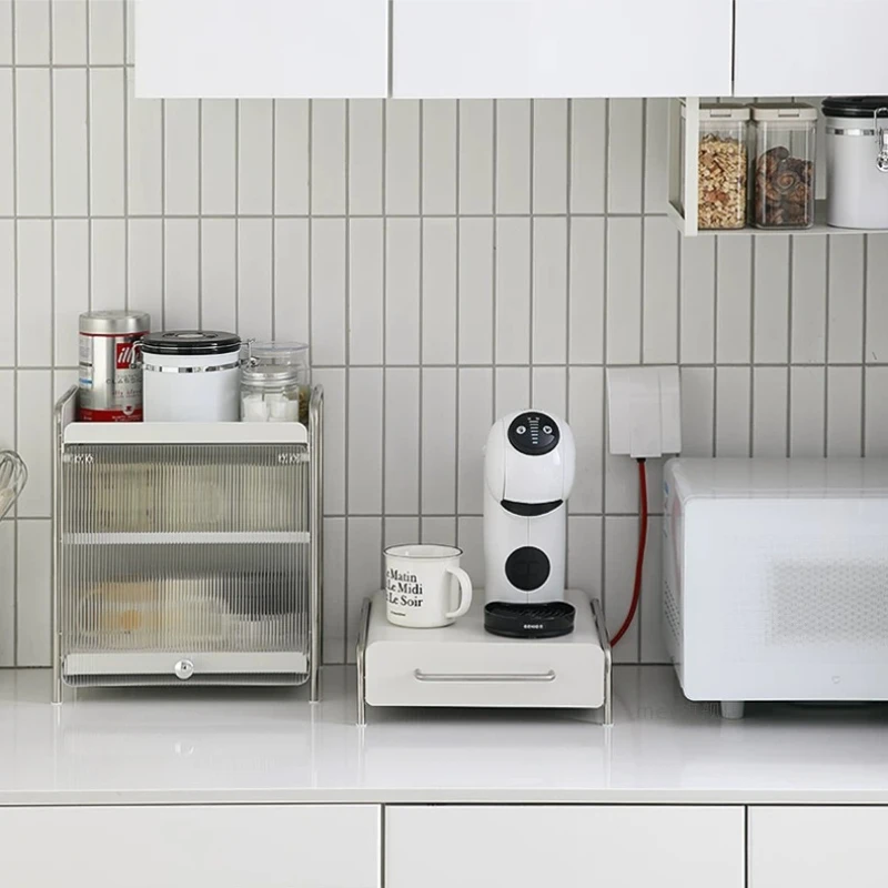 コーヒーカプセルホルダー、INSスタイルのキッチンカウンター - Coffee Tea Box のレビューと価格