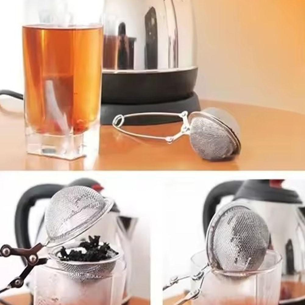 再利用可能なスチールメッシュティーインフューザースフィア - - Coffee Tea Infuser のレビューと価格