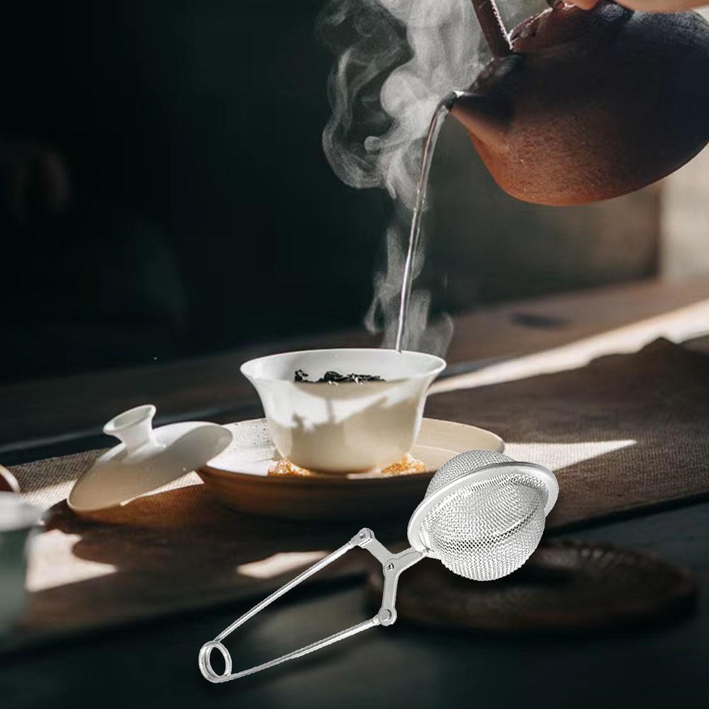 再利用可能なスチールメッシュティーインフューザースフィア - - Coffee Tea Infuser のレビューと価格