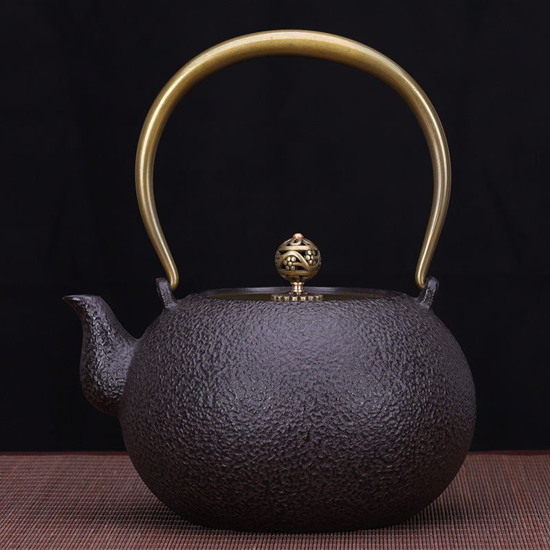 1.4 日本茶ポット 絶妙な梅と竹の塗装シリーズ 鋳鉄ケトル - Cast Iron Teapot のレビューと価格