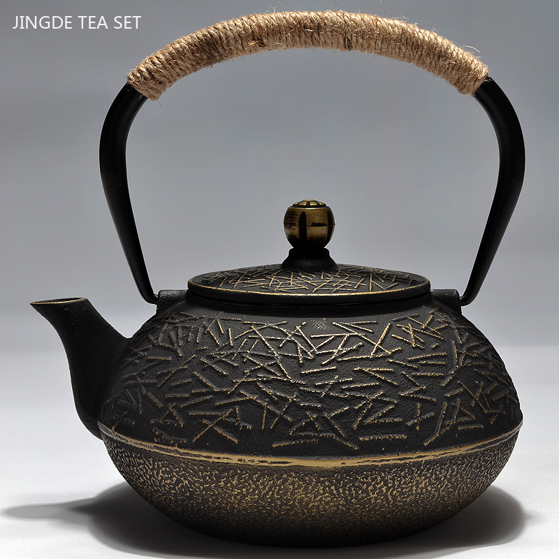 カスタマイズされた鋳鉄製ティーポット,900ml,日本のアン - Cast Iron Teapot のレビューと価格