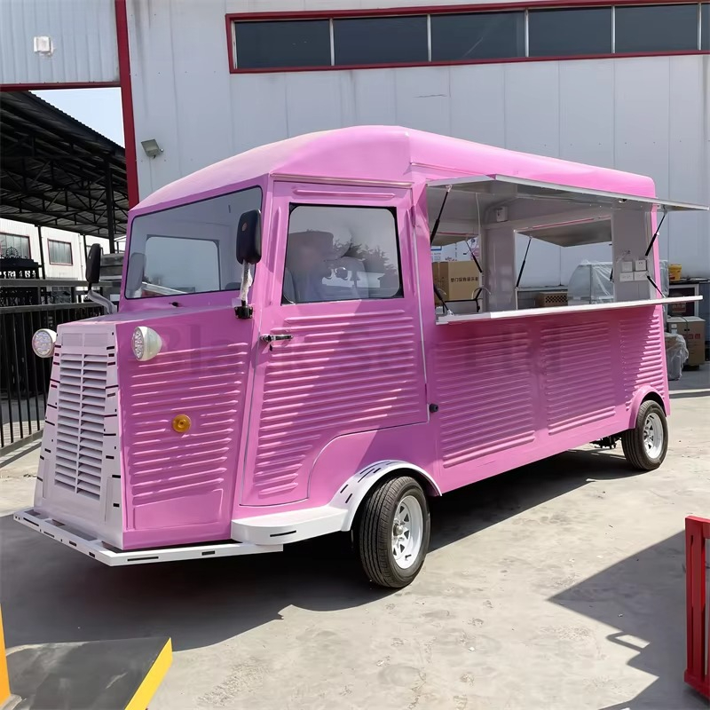 電動式移動販売車、ヴィンテージ風シトロエン改造、コーヒー、ア - Coffee Tea Van のレビューと価格