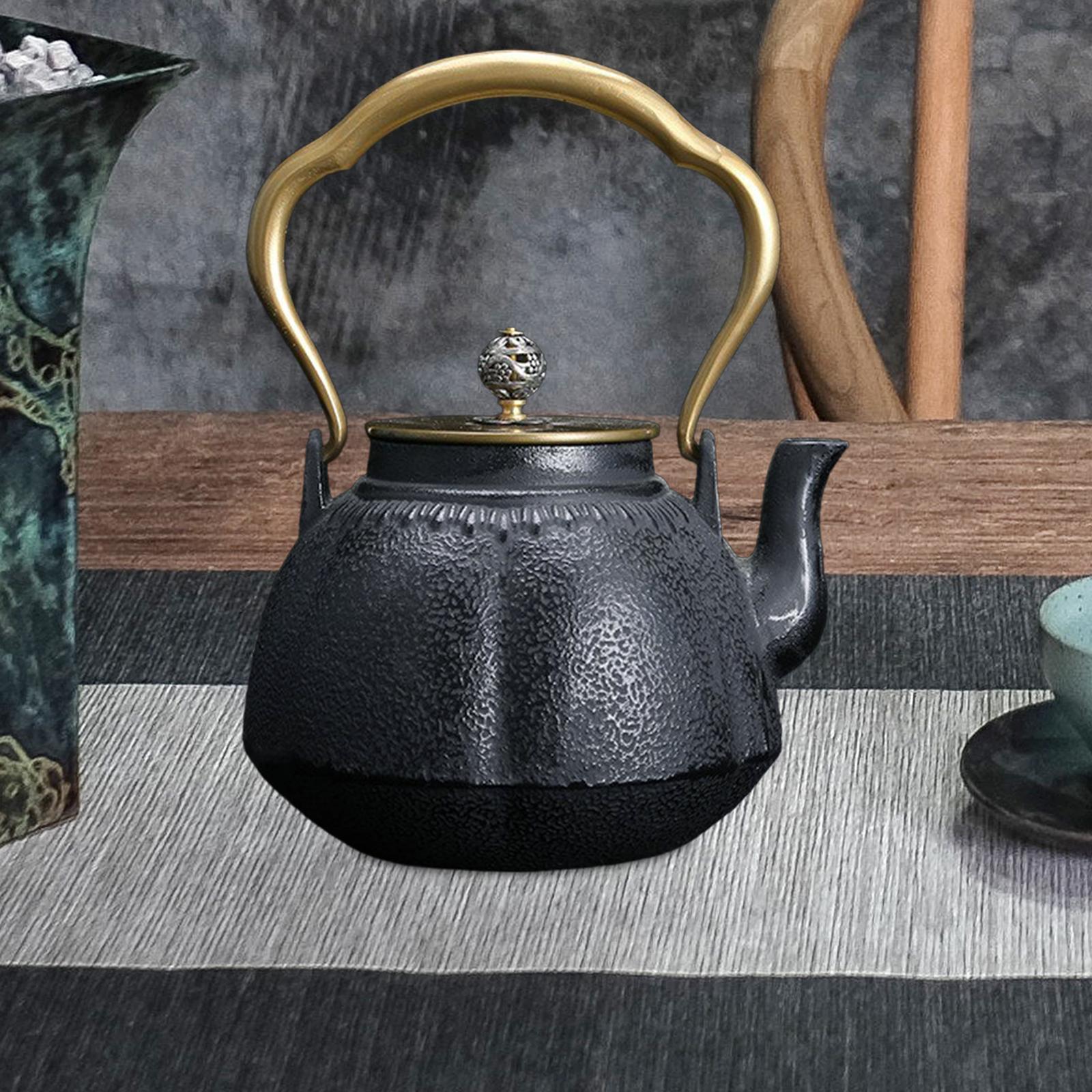 鋳鉄製ティーケトル 鉄製ティーポット ティーセット 家庭用  - Cast Iron Teapot のレビューと価格