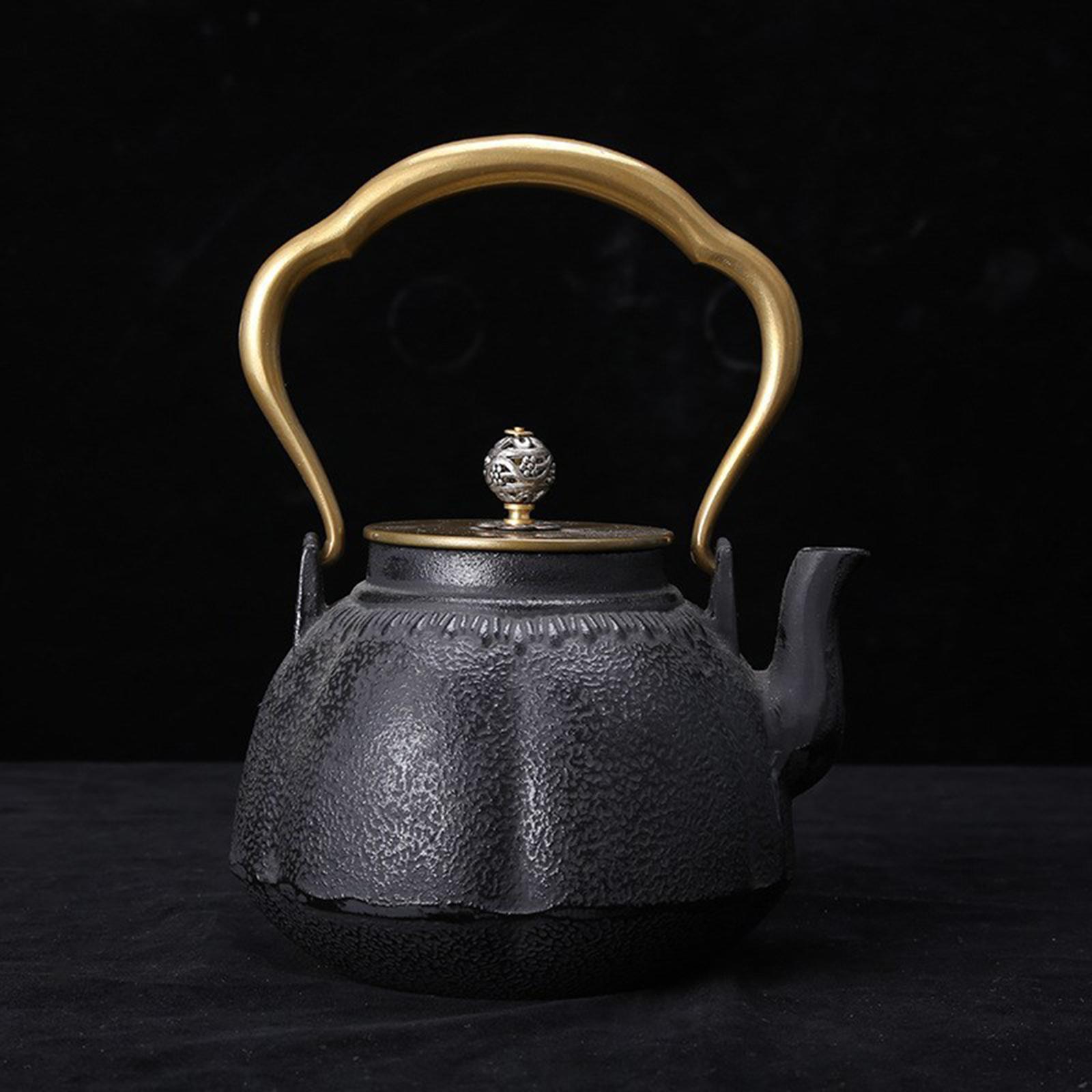 鋳鉄製ティーケトル 鉄製ティーポット ティーセット 家庭用  - Cast Iron Teapot のレビューと価格