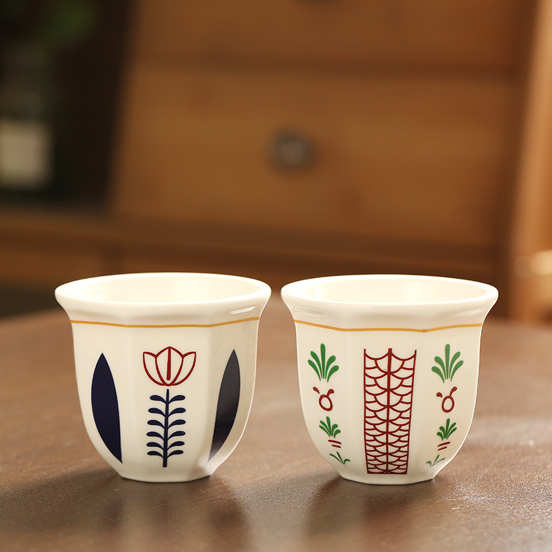 家庭用ハンドヘルドエスプレッソカップセラミック中東キャンドル - Coffee Tea For Me のレビューと価格