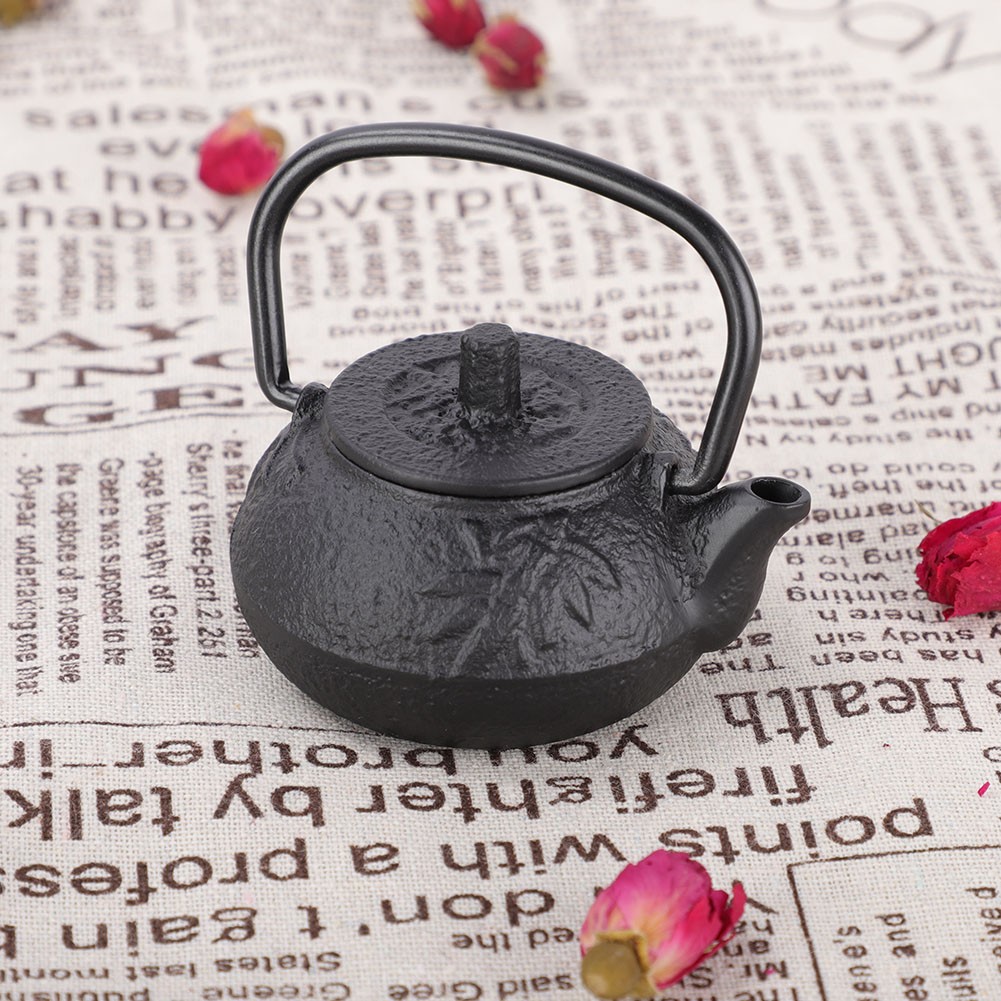50ml ミニ鉄製ケトル 模造日本製鋳鉄ティーポット ティー - Cast Iron Teapot のレビューと価格