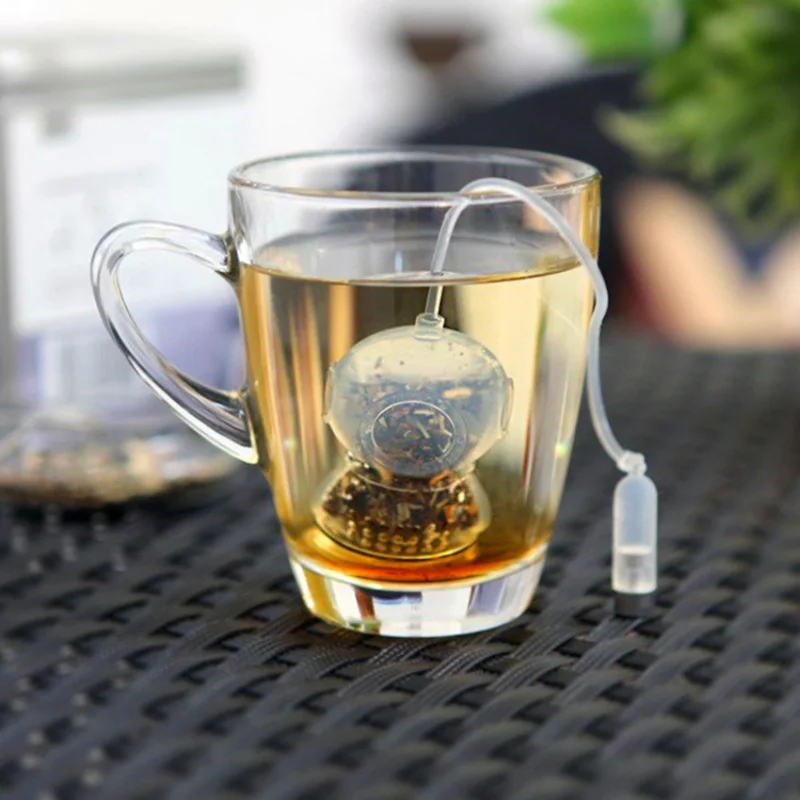 漏れや離乳食用の再利用可能なフィルター,食品グレードのシリコ - Coffee Tea Infuser のレビューと価格