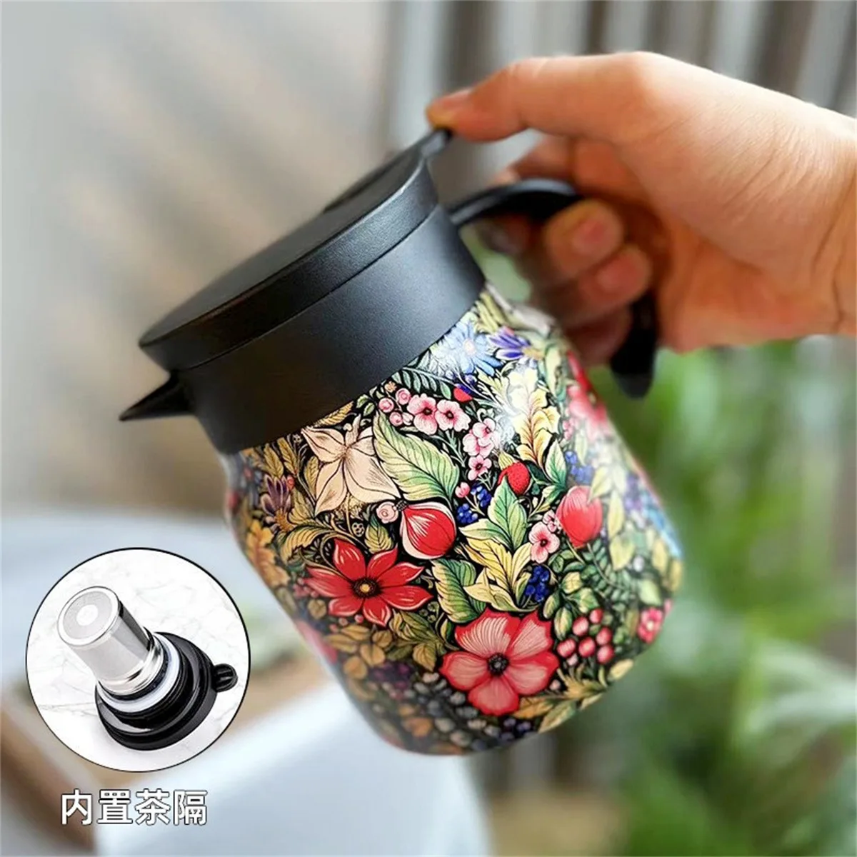 316ステンレス製サーマルカラフェ 800ml コーヒーポッ - Coffee Tea Infuser のレビューと価格