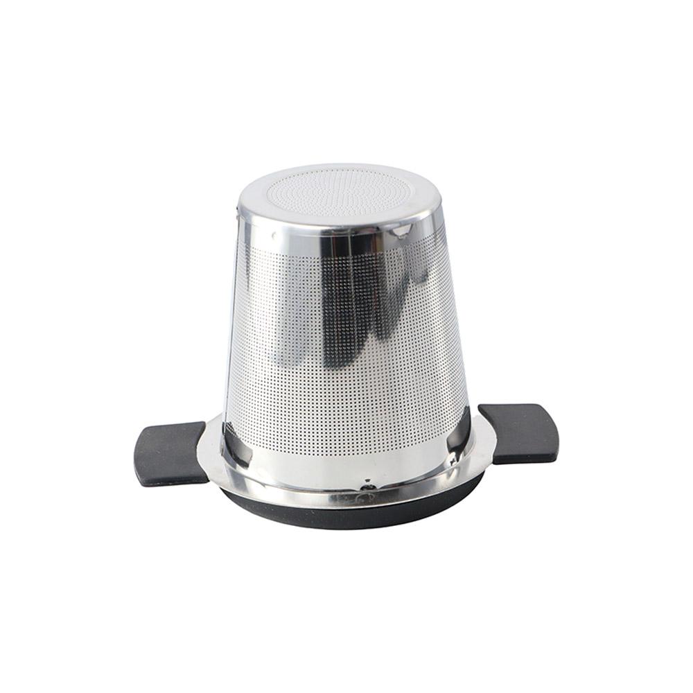 細かいメッシュ 1個 蓋付き ダブルハンドル ルーズティー用 - Coffee Tea Infuser のレビューと価格
