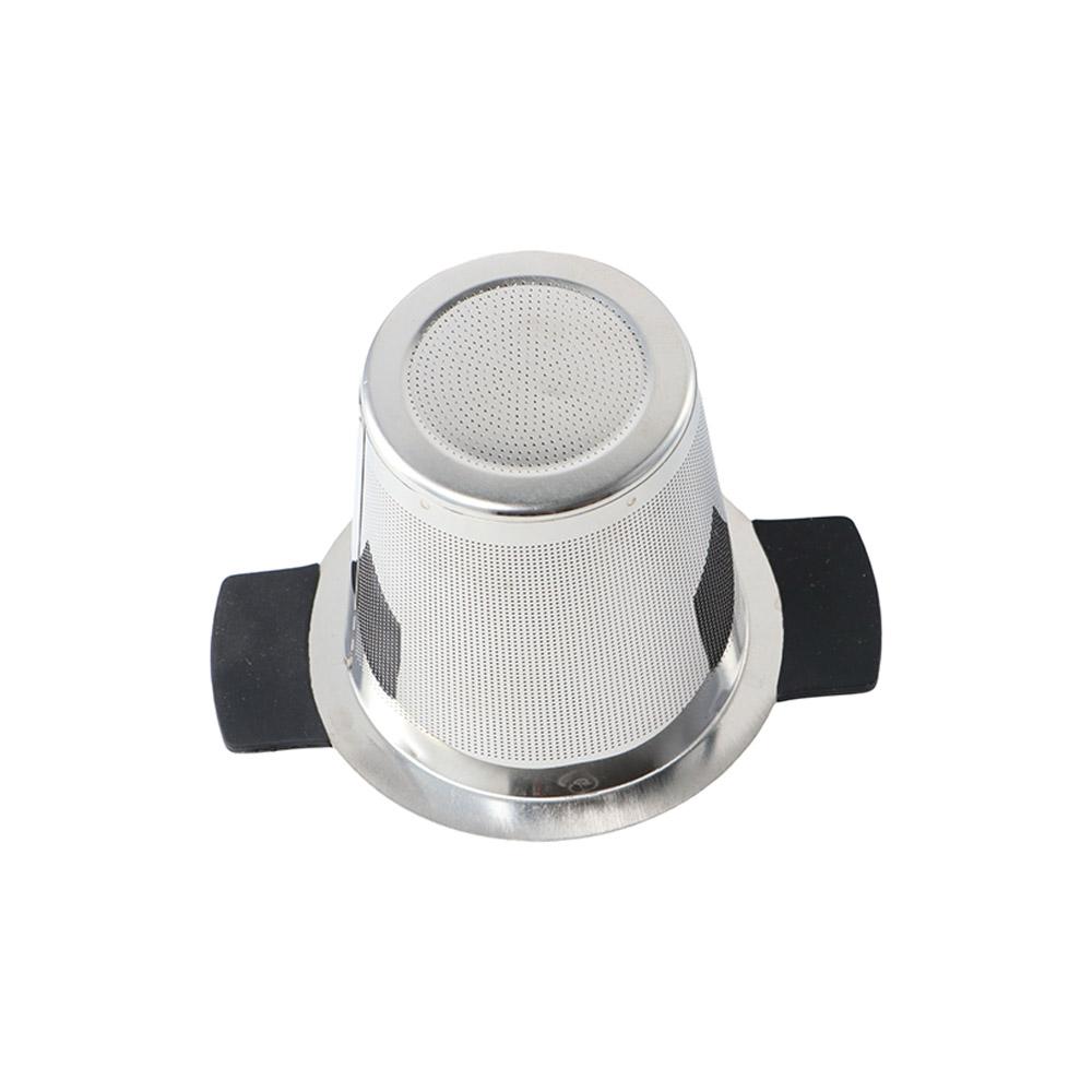細かいメッシュ 1個 蓋付き ダブルハンドル ルーズティー用 - Coffee Tea Infuser のレビューと価格