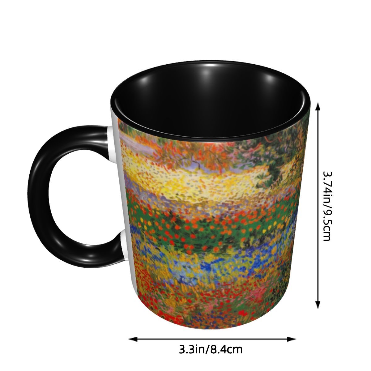 ヴィンセント・ヴァン・ゴッホによるカスタマイズされた花園の絵 - Coffee Tea Van のレビューと価格