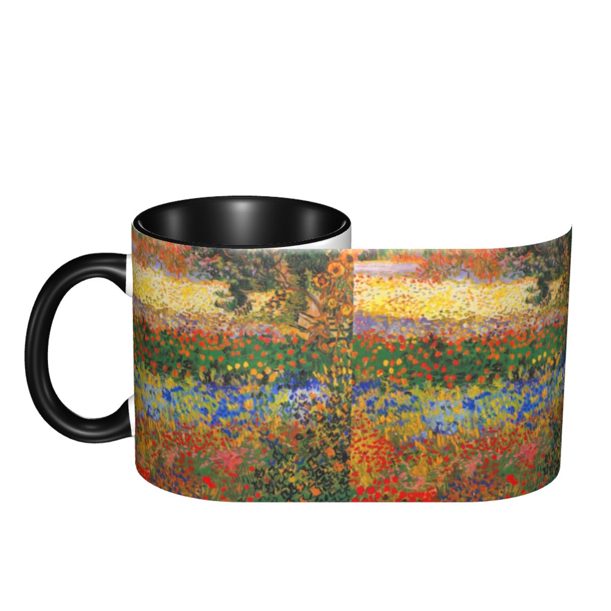 ヴィンセント・ヴァン・ゴッホによるカスタマイズされた花園の絵 - Coffee Tea Van のレビューと価格