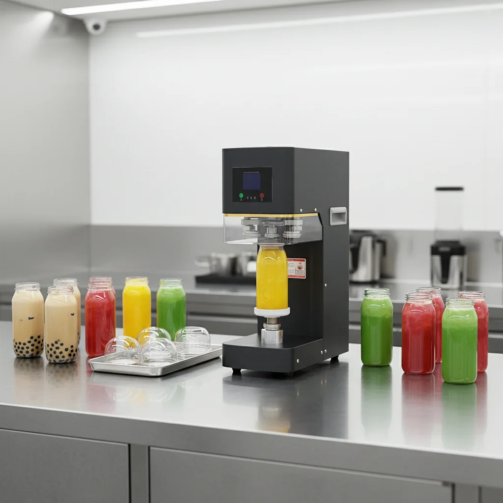 ポータブル自動缶シーリングマシン、交換可能なベース、バブルテ - Coffee Tea Replacement のレビューと価格
