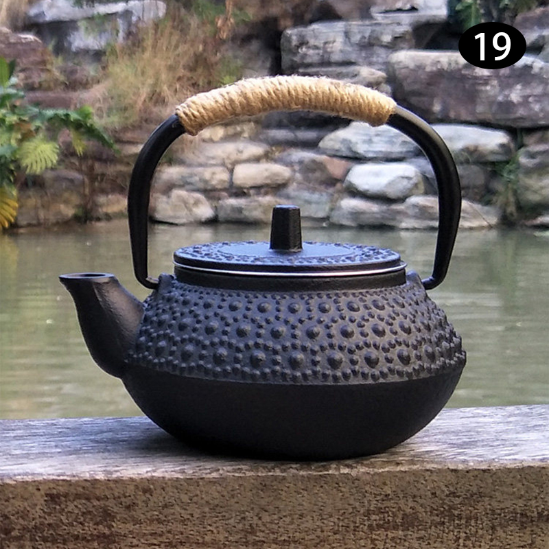 300 ミリリットルレトロ日本製鋳鉄ティーポットキッチン茶器 - Cast Iron Teapot のレビューと価格